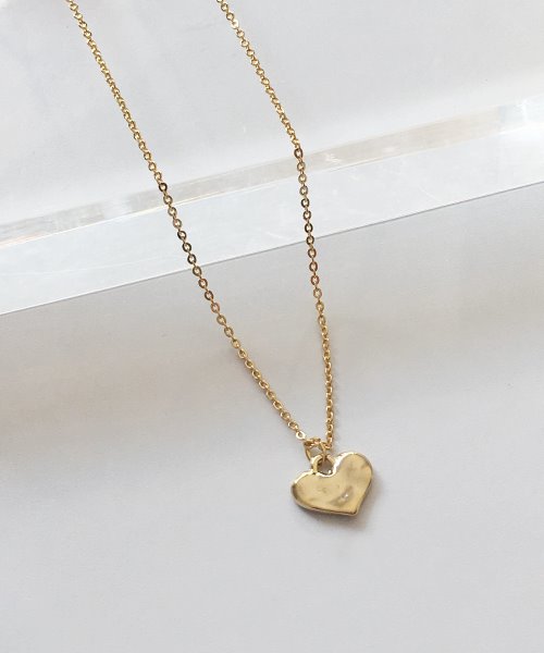 crush heart necklace