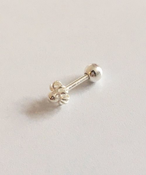 (silver925) fan piercing