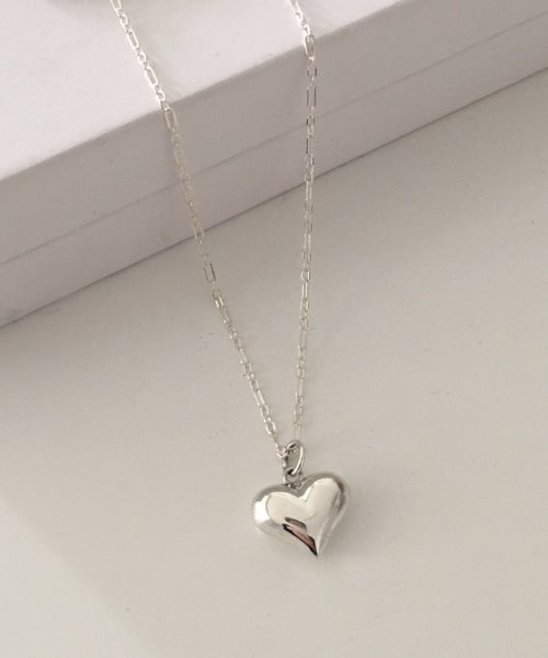 (silver925) bumble love necklace
