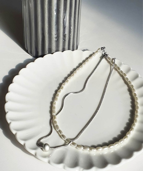 ball and oval pearl set