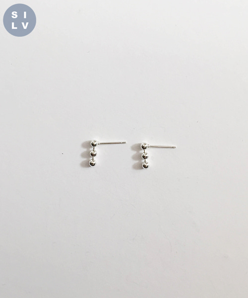 (silver925) common earring