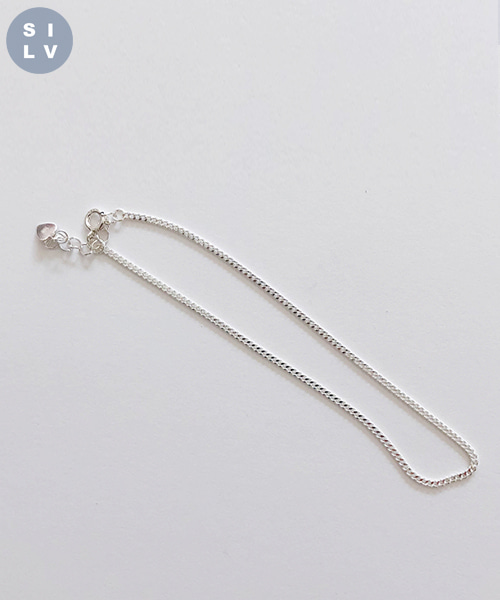 (silver925) chain anklet