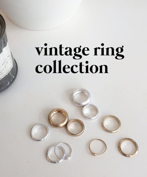 vintage ring collection