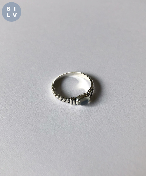 (silver925) center ring