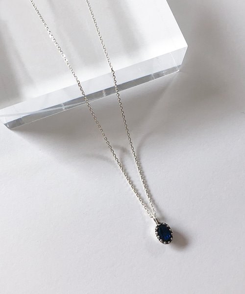(silver925) belle necklace