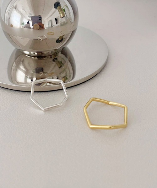 (silver925) angular ring