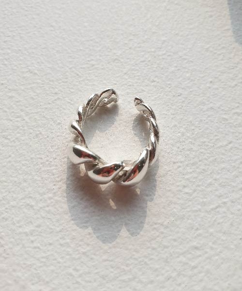 (silver 925) shiny bagguate ring