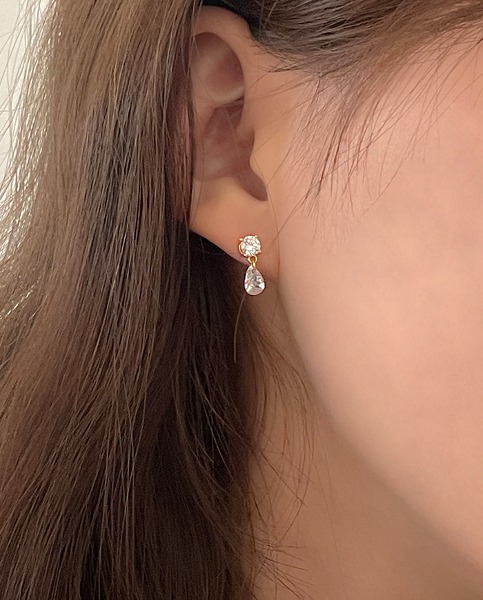 [925 Silver] Muba earrings E 130